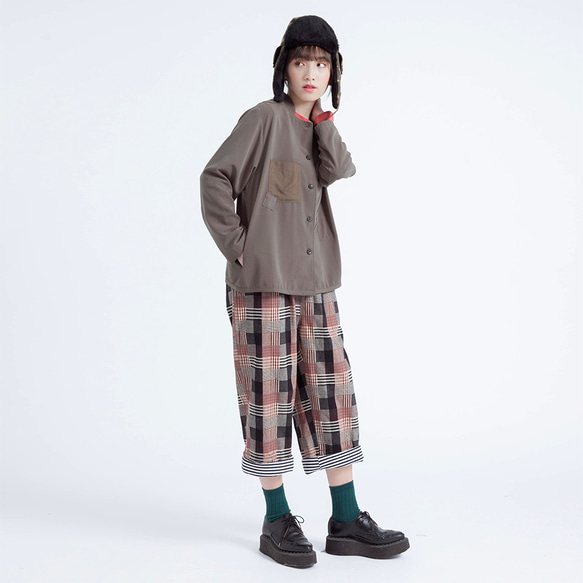 Corsage 趣 / 伊坦格子褲 Taiwan design 第4張的照片