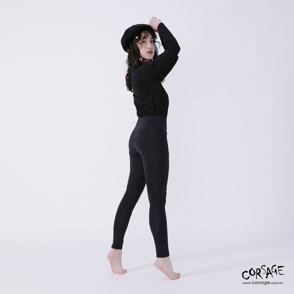 Corsage WOOHOO高腰legging Taiwan Design 第3張的照片