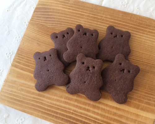 Lucky Cream Chocolate様　くまちゃんクッキーのバッグチャーム sankyo shokai キーホルダー レディース かわいい バッグ