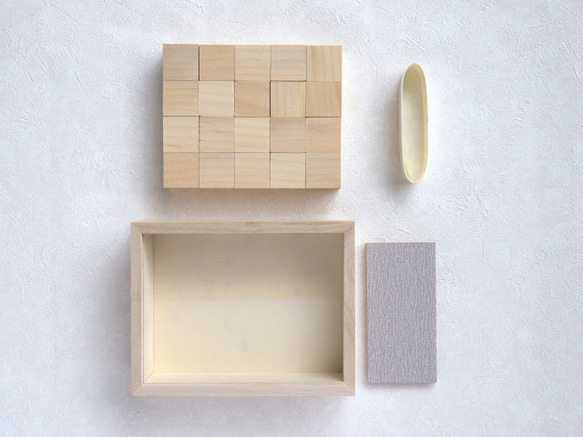 木工工作キット（ブロックパズル・イラストパズル） 3枚目の画像