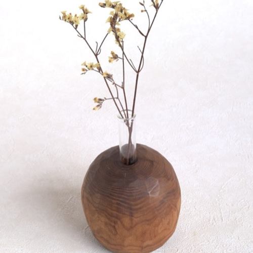 木工品　インテリア&花瓶置など 一輪挿し (ビルタイプ)｜木工品 インテリア 花瓶 置物 雑貨 工芸