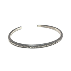 優鐸希亞之二・純銀復古手環(厚版)(古董銀) | Eudoxia 第1張的照片