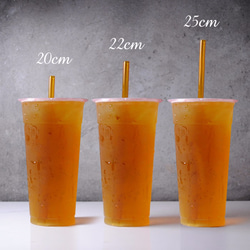 25cm【シングルカップスペシャルロングストロー】（口径0.6cm）アイスコーヒーエッセンシャルグラスストロー再利用環境にやさし 9枚目の画像