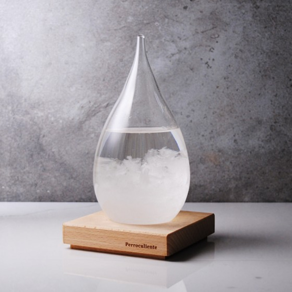 【MSA天氣球】(20.5cm)日本進口Tempo Drop天氣瓶 玻璃藝術刻字訂做 航海士遇見美麗的氣候瓶 第1張的照片