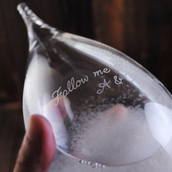 【MSA天氣球】(20.5cm)日本進口Tempo Drop天氣瓶 玻璃藝術刻字訂做 航海士遇見美麗的氣候瓶 第6張的照片