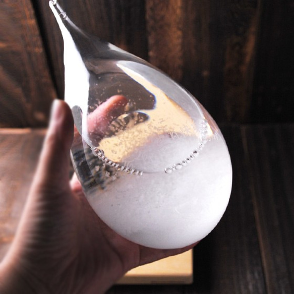 【MSA天氣球】(20.5cm)日本進口Tempo Drop天氣瓶 玻璃藝術刻字訂做 航海士遇見美麗的氣候瓶 第10張的照片