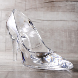 19cm【シンデレラガラス靴】プロポーズ用シンデレラガラススリッパクリスタルガラス靴（ご注文の際は刻印内容にご注意ください） 3枚目の画像