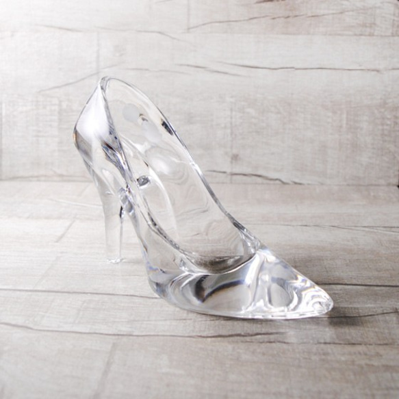 19cm【シンデレラガラス靴】プロポーズ用シンデレラガラススリッパクリスタルガラス靴（ご注文の際は刻印内容にご注意ください） 4枚目の画像