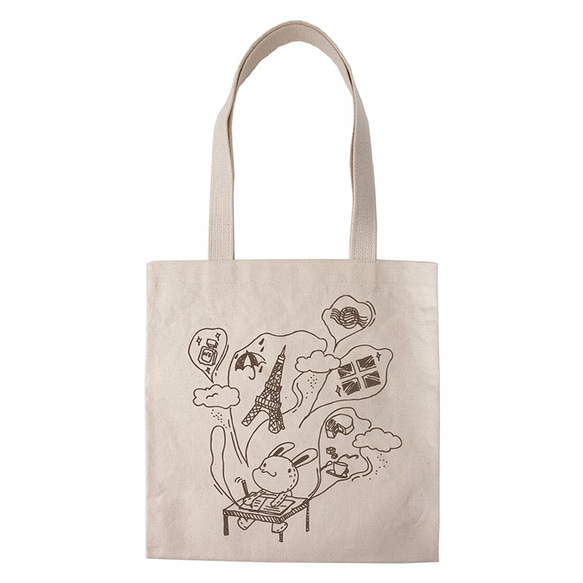 《Foufou》Tote bag - Imagine your world 1枚目の画像