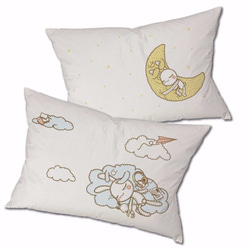 《Foufou》Pillow Case - Have a nice dream (White) 2枚目の画像