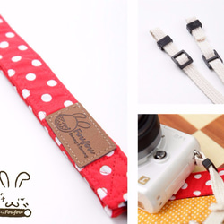 《Foufou》Handmade Camera Strap (4 styles) 4枚目の画像