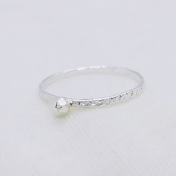 Glitter ring（シルバー） 2枚目の画像