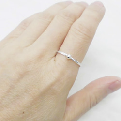 Glitter ring（シルバー） 5枚目の画像