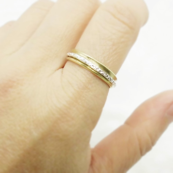 『数量限定ハンドメイド2019』Saturn ring 5枚目の画像