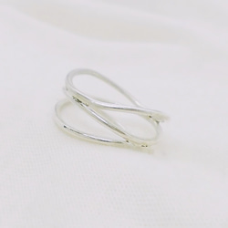 Layered ring（シルバー） 3枚目の画像