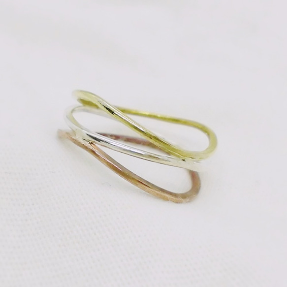 Layered ring（3色） 3枚目の画像