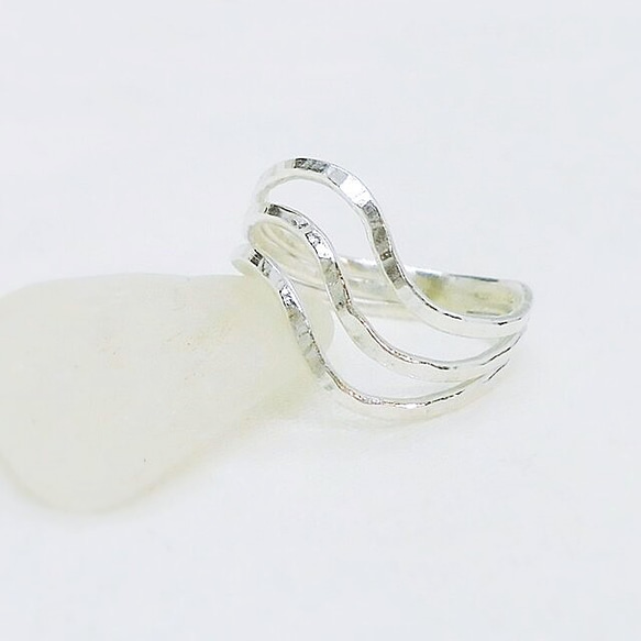 Curvy ring（シルバー） 1枚目の画像