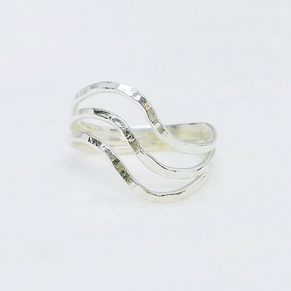 Curvy ring（シルバー） 2枚目の画像