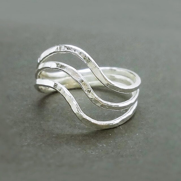 Curvy ring（シルバー） 5枚目の画像