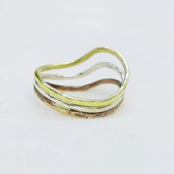 Curvy ring（3色） 4枚目の画像