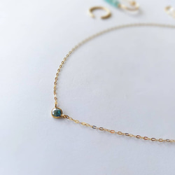 middle 40-50-60cm ナバホパールスタイル-SV925：3mmボールチェーン