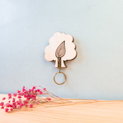 Key House．Leaf | Customizable／Storage／Decoration Gift | 2枚目の画像