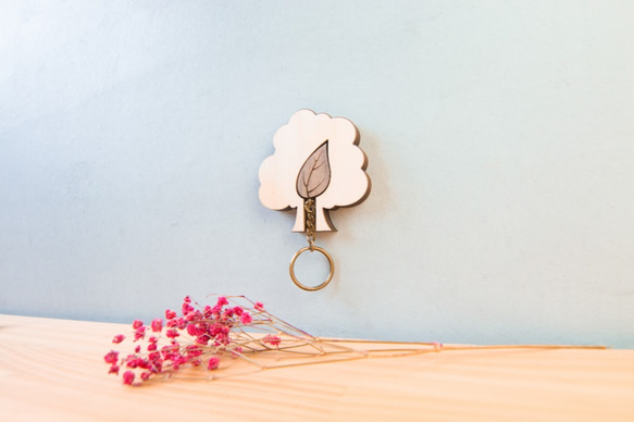 Key House．Leaf | Customizable／Storage／Decoration Gift | 2枚目の画像