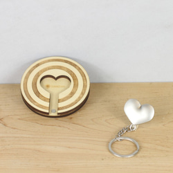 Key house．Heart(metal) | Customizable／Storage／Decoration Gif 2枚目の画像