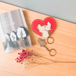 Key House．Feline Duet | Customizable／Storage／Decoration Gift 7枚目の画像