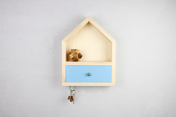 White Cabin Keys and Trinkets Box│Furnishings／Gift／Incorpora 3枚目の画像