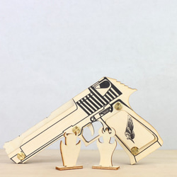 Desert Eagle  | rubber band／toy gun | 4枚目の画像