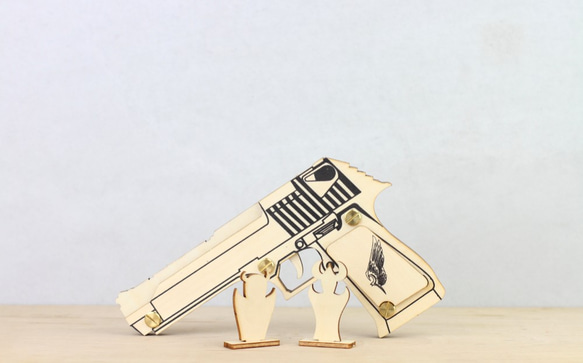 Desert Eagle  | rubber band／toy gun | 4枚目の画像