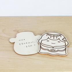 Wooden couple cards│Customized／Valentine’s Day ／Weddings｜ 7枚目の画像