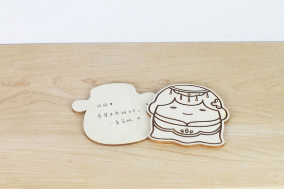 Wooden couple cards│Customized／Valentine’s Day ／Weddings｜ 7枚目の画像