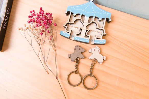 Key House．Carousel | Customizable／Storage／Decoration Gift／Va 3枚目の画像