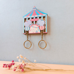 Key House Circus|Customizable/Storage/Decoration/Gift/X'mas| 2枚目の画像