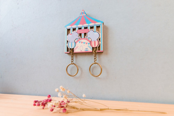 Key House Circus|Customizable/Storage/Decoration/Gift/X'mas| 2枚目の画像