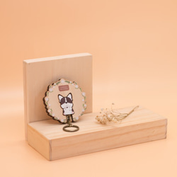 Key House．French Bulldog  | Customizable／Decoration Gift | 1枚目の画像