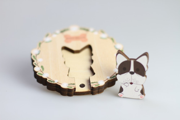 Key House．French Bulldog  | Customizable／Decoration Gift | 4枚目の画像