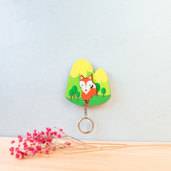 Key House FOX < Customizable Storage Decoration Gift X'mas V 2枚目の画像