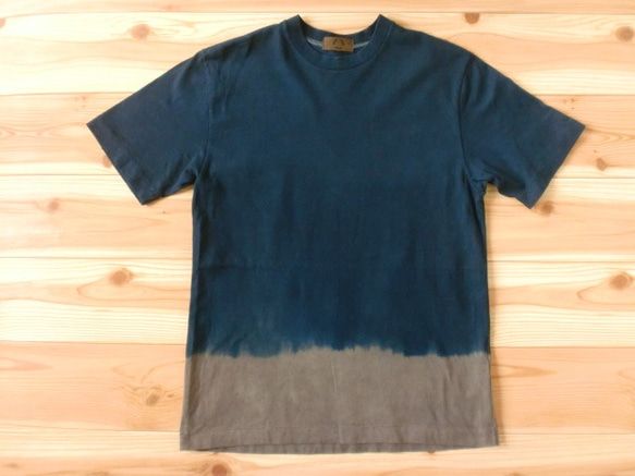 楽天市場】藍染 Tシャツ メンズ おしゃれ 夏 半袖 天然藍 JAPAN