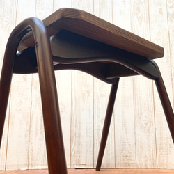 ◇アンティーク レトロなサイドテーブル スツール 腰掛け椅子 シンプル オシャレ◇ 9枚目の画像