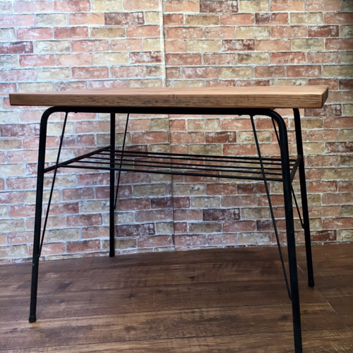 antique table!! アイアン ダイニングテーブル インダストリアル調 鉄