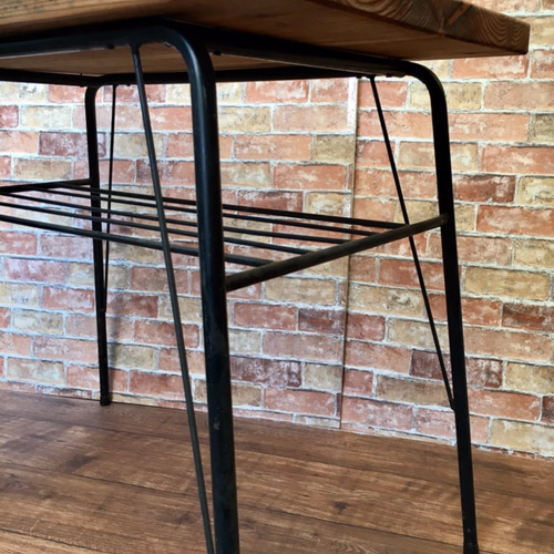 antique table!! アイアン ダイニングテーブル インダストリアル調 鉄
