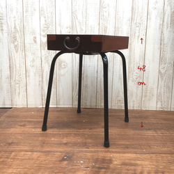 ◇アンティーク調 古い抽斗型のサイドテーブル ディスプレイ収納 テーブル インダストリアル◇ 4枚目の画像