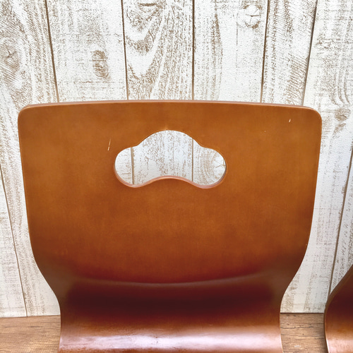 木製座椅子 2脚セット ウォールナット Creema ダイニングチェア 2脚