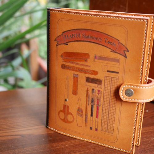 受注製作】文具の本 Harui Stationery Tools | 手作り本革 その他雑貨