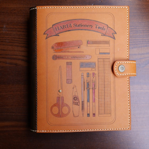 受注製作】文具の本 Harui Stationery Tools | 手作り本革 その他雑貨