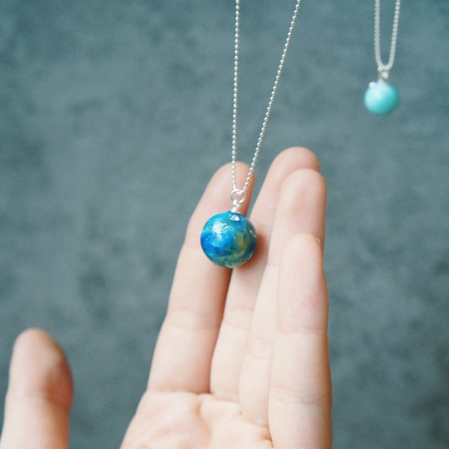 不完全な地球のネックレス（12mm） ネックレス・ペンダント nikoniko