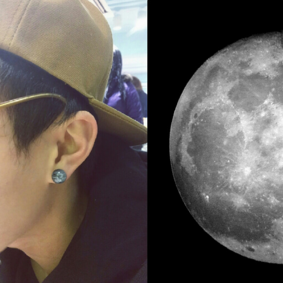 【星球耳釘】 天王星及它的月球 | ひとりじゃない 第4張的照片